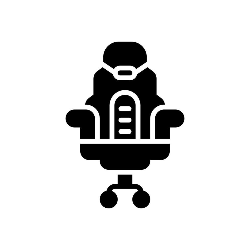 jogos cadeira ícone para seu local na rede Internet projeto, logotipo, aplicativo, ui. vetor