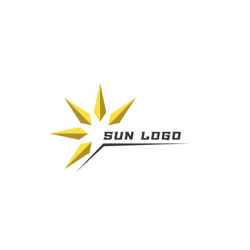 moderno solar logotipo Projeto ilustração. exterior espaço símbolo vetor ícone idéia Prêmio personalizadas minimalista plano estilo. corporativo identidade branding