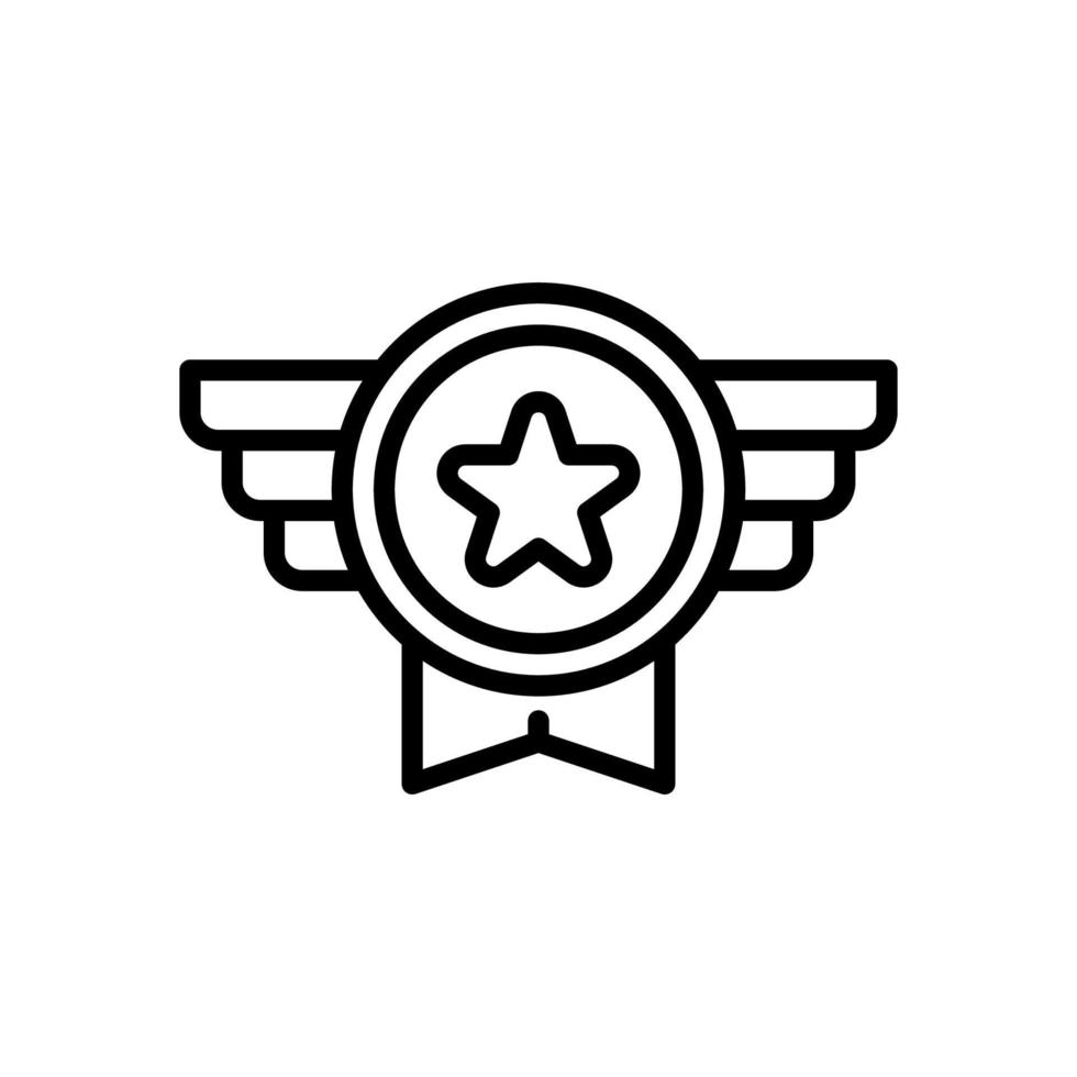 ícone de medalha para seu site, celular, apresentação e design de logotipo. vetor