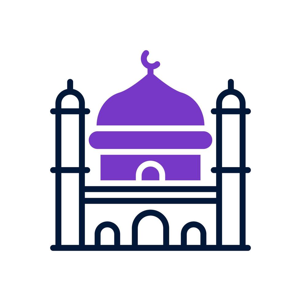 mesquita ícone para seu local na rede Internet projeto, logotipo, aplicativo, ui. vetor