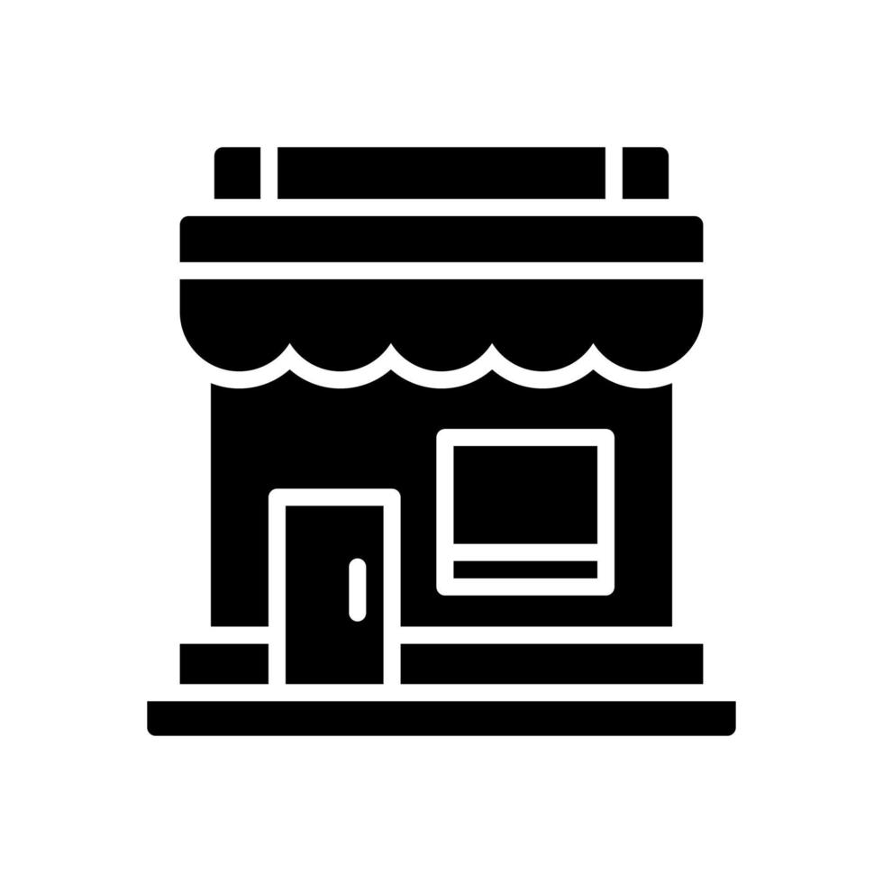 ícone da loja para o design do seu site, logotipo, aplicativo, interface do usuário. vetor
