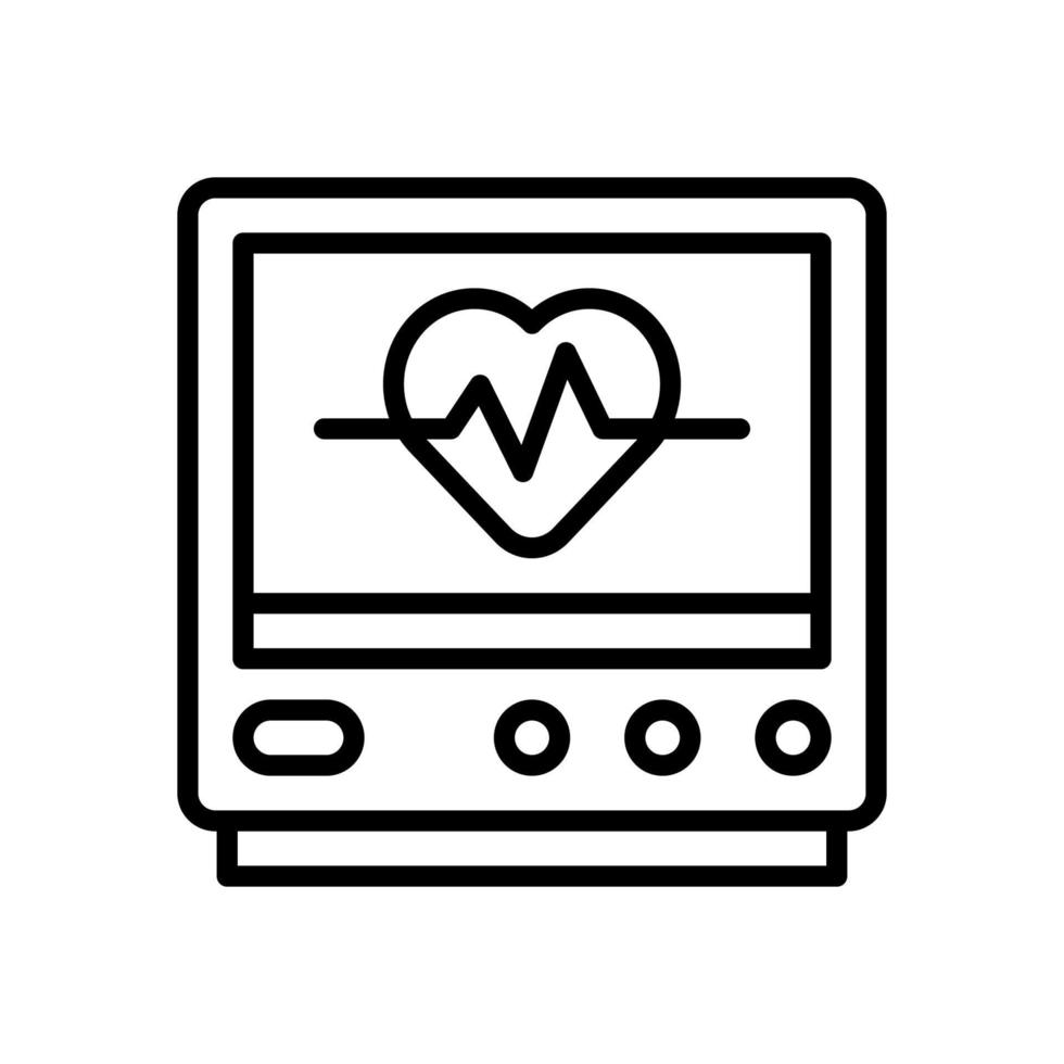 cardiograma ícone para seu local na rede Internet projeto, logotipo, aplicativo, ui. vetor