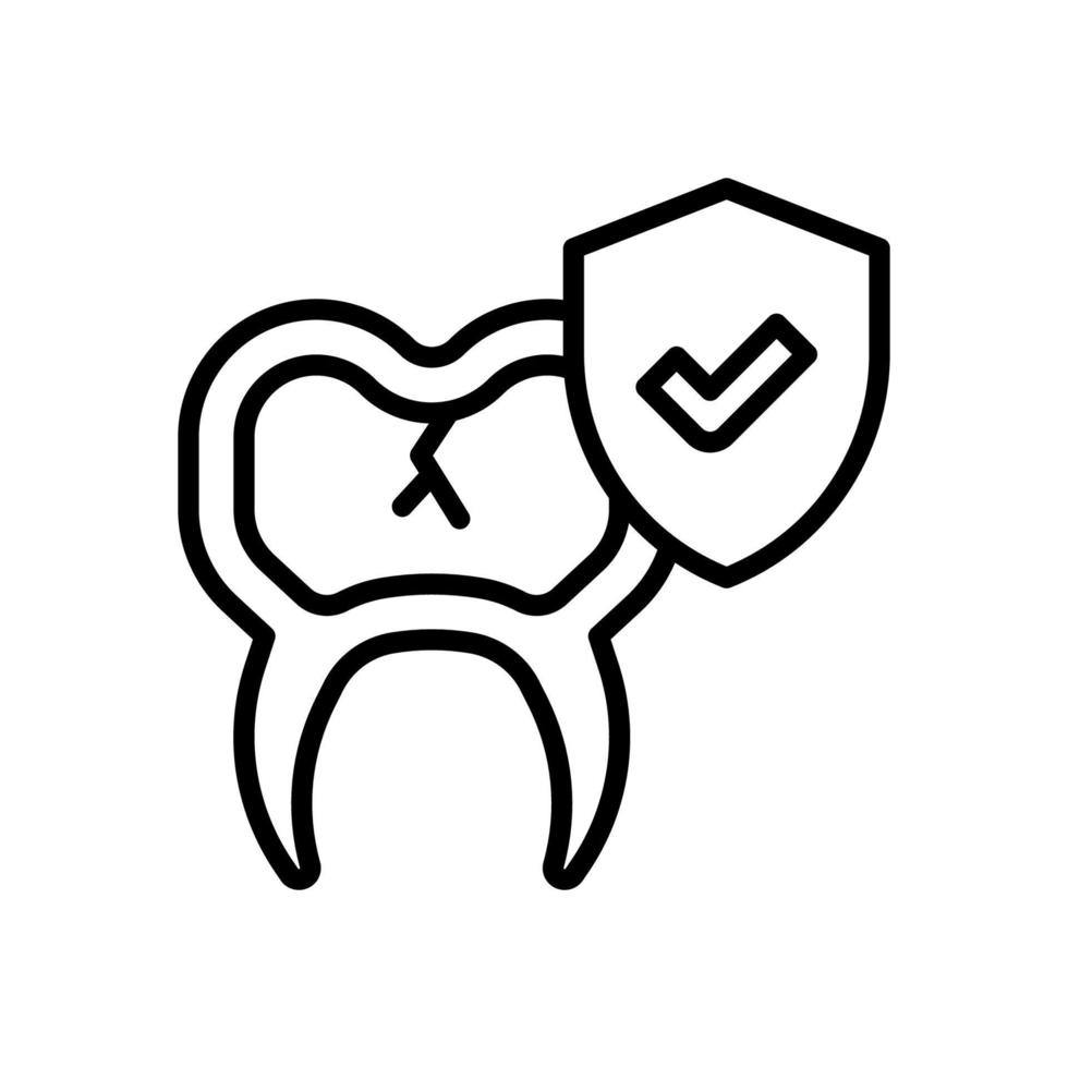 dental proteção ícone para seu local na rede Internet, móvel, apresentação, e logotipo Projeto. vetor