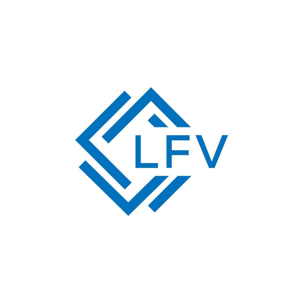 lfv carta Projeto. vetor