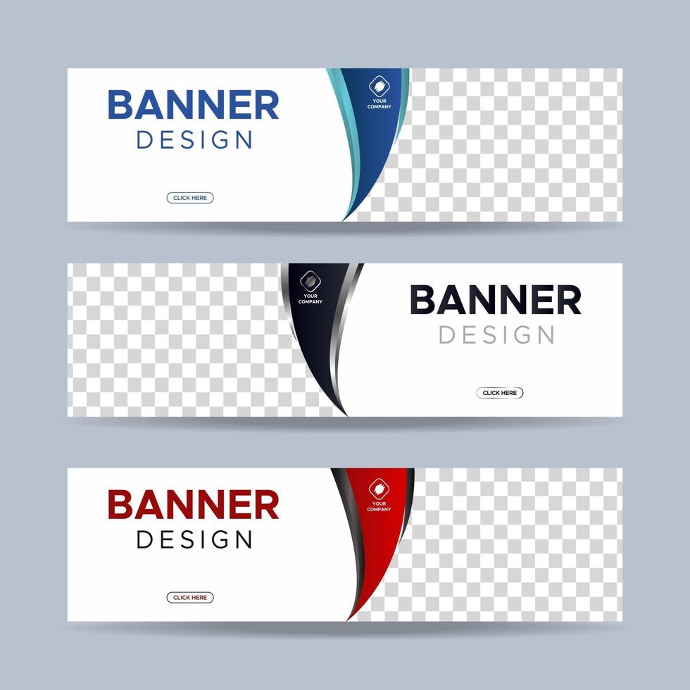 design de modelo abstrato de banners. vetor eps 10