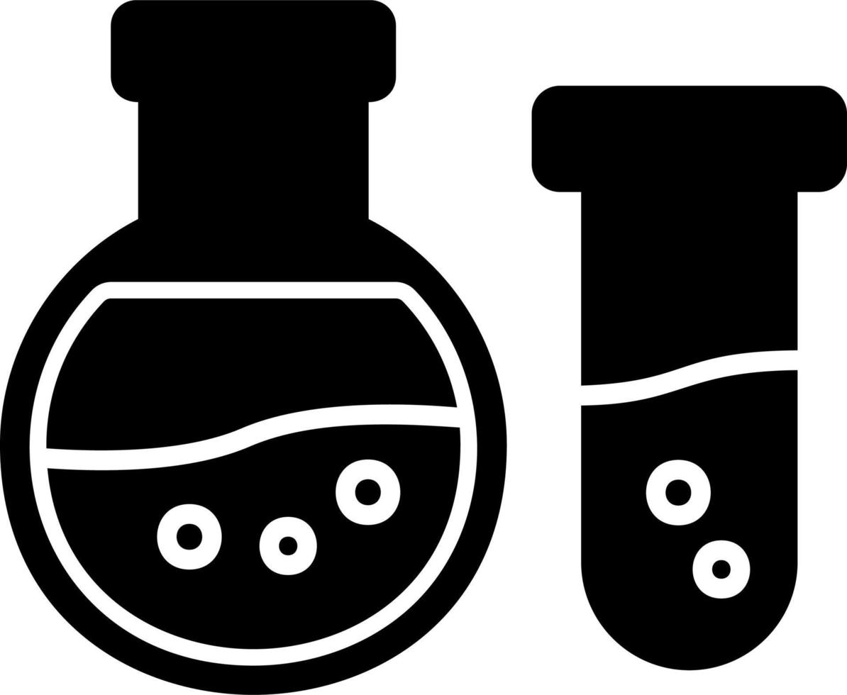 ícone de vetor de frascos