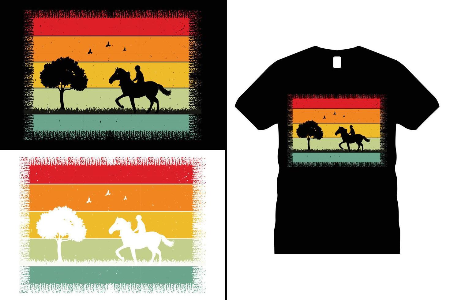 cavalo camiseta projeto, engraçado cavalo amante vetor. usar para camiseta, canecas, adesivos, cartões, etc. vetor