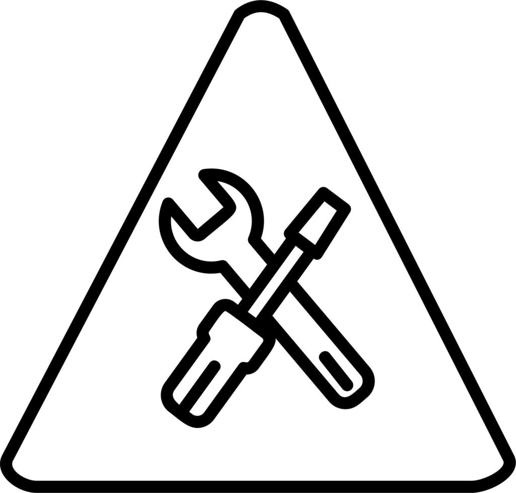 ícone de vetor em construção