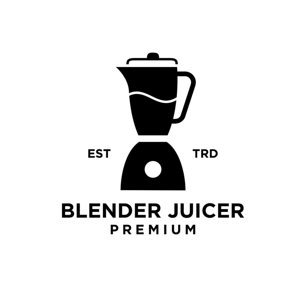 liquidificador ícone Projeto minimalista logotipo vetor