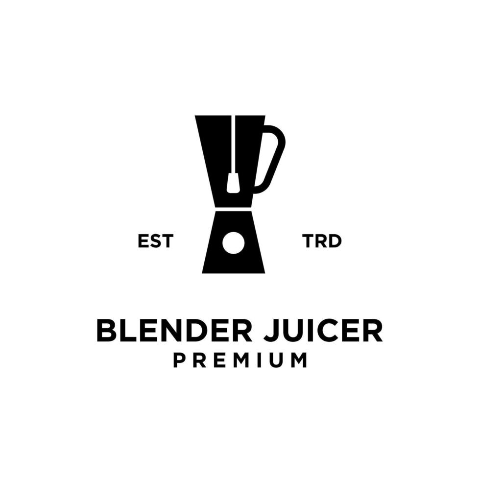 liquidificador ícone Projeto minimalista logotipo vetor