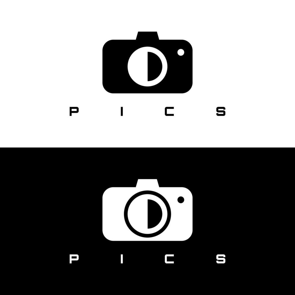 fotos Câmera logotipo Projeto vetor