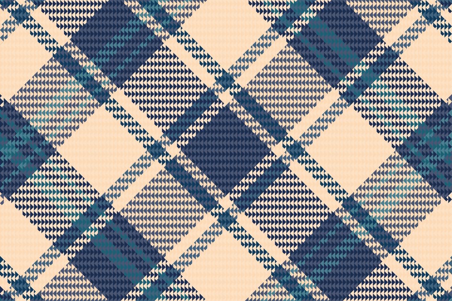 xadrez tartan com padrão de cores noturnas. vetor