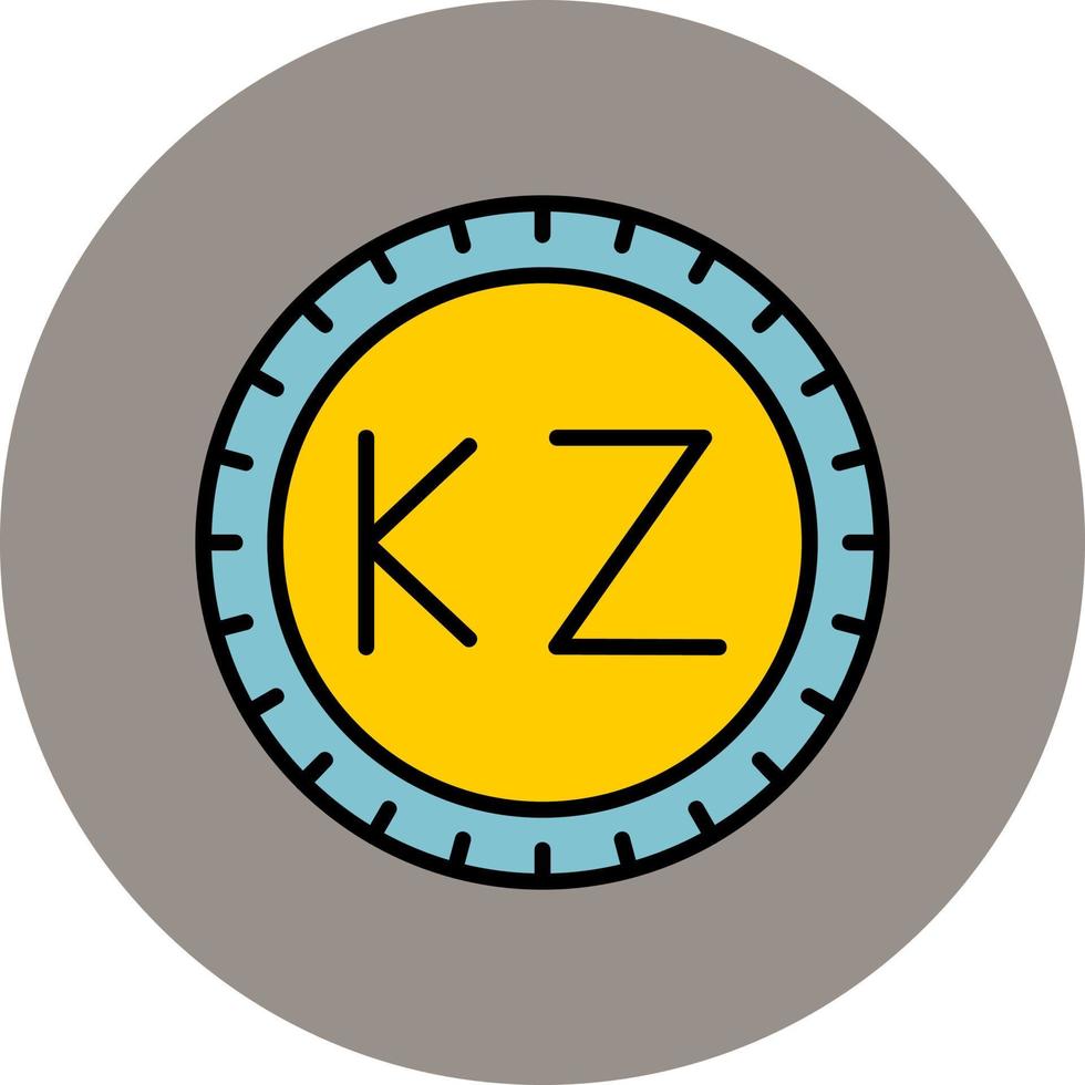 Cazaquistão discar código vetor ícone