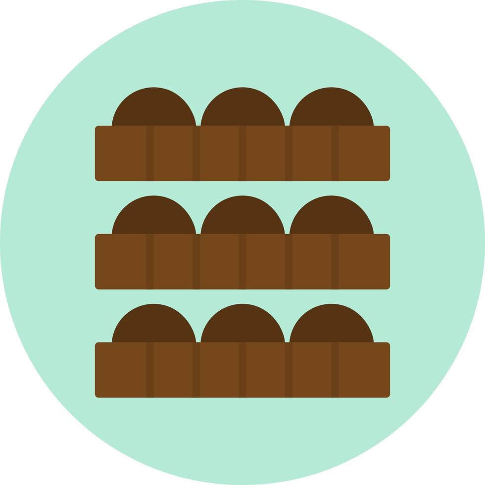 ícone de vetor de chocolate