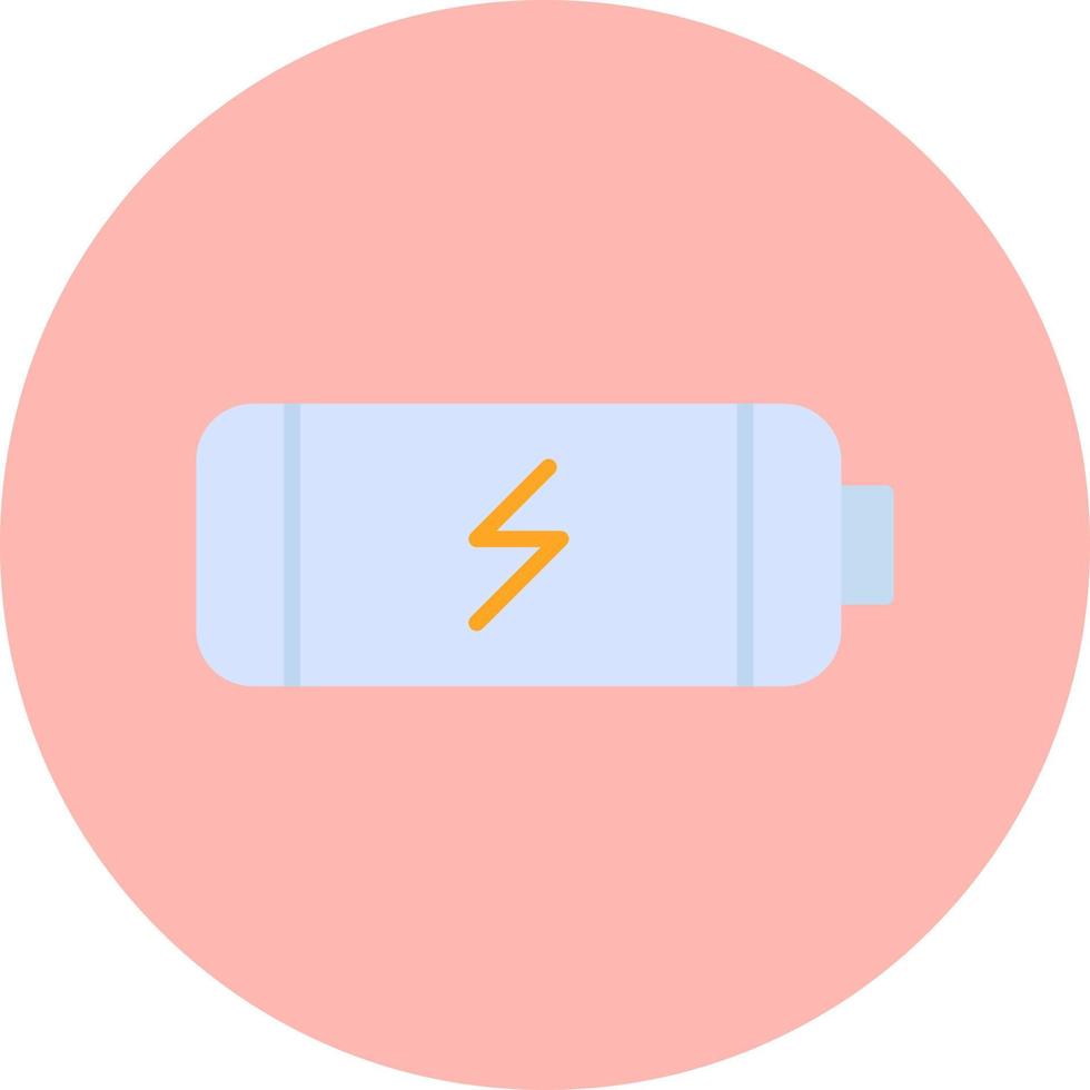ícone de vetor de bateria fraca