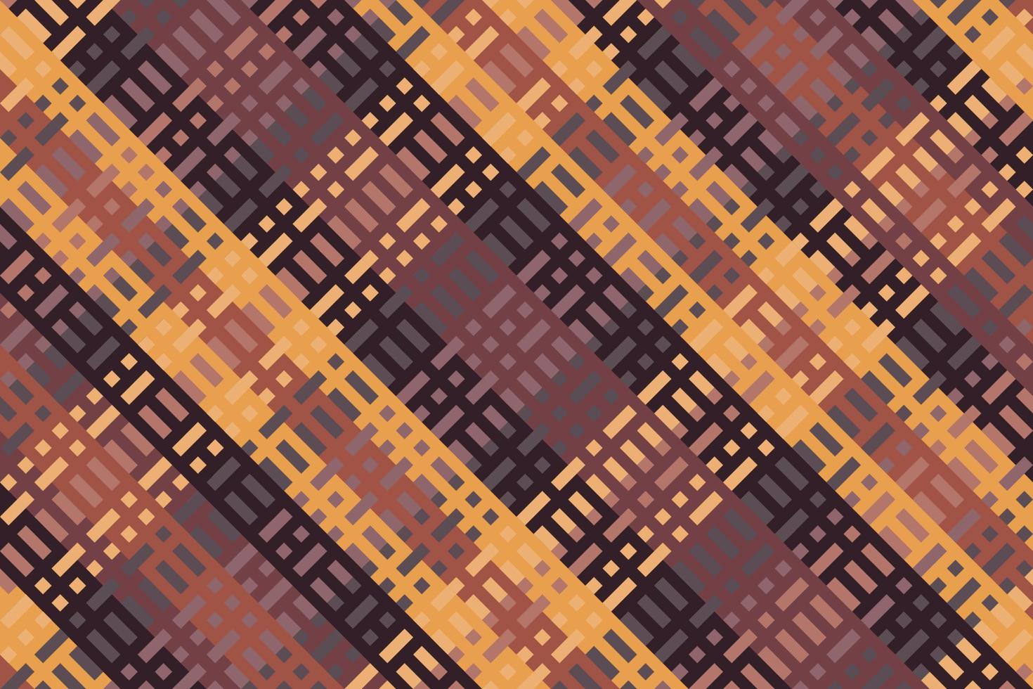 xadrez tartan com padrão de cores noturnas. vetor