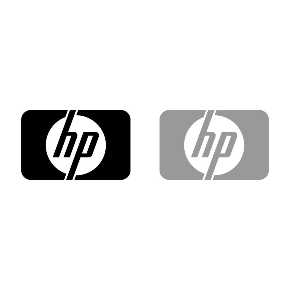 hp logotipo vetor, hp ícone livre vetor