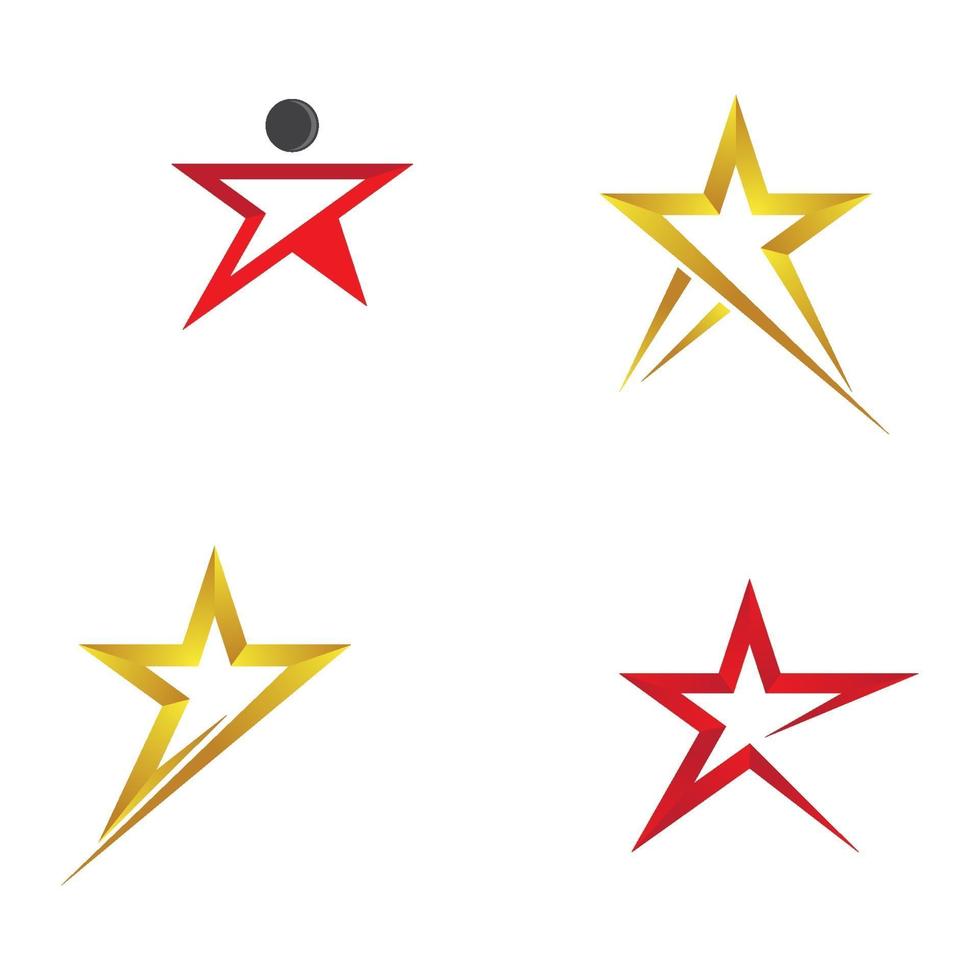 imagens do logotipo da estrela vetor