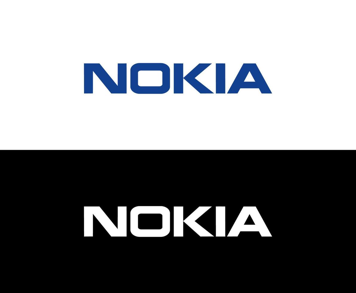 nokia logotipo vetor, nokia ícone livre vetor