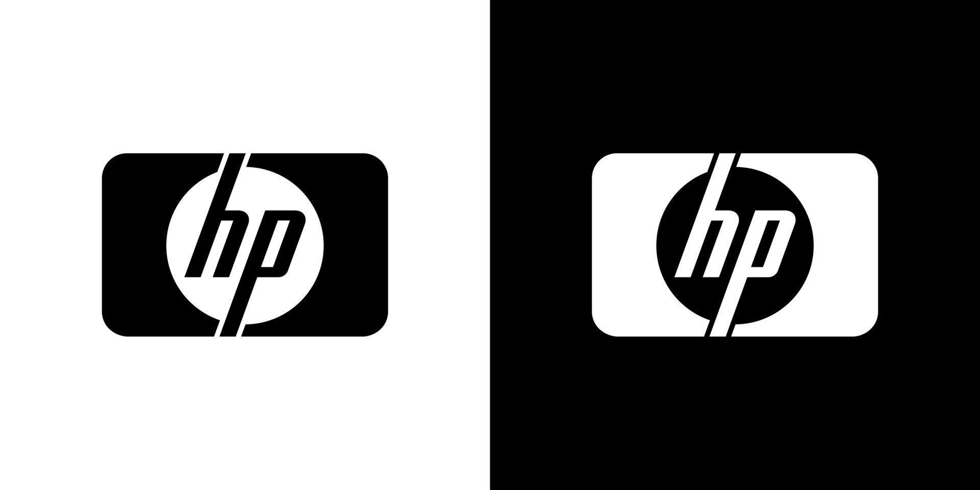 hp logotipo vetor, hp ícone livre vetor