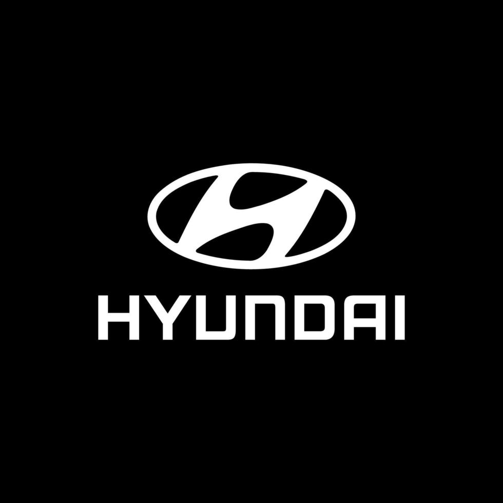 Hyundai logotipo vetor, Hyundai ícone livre vetor