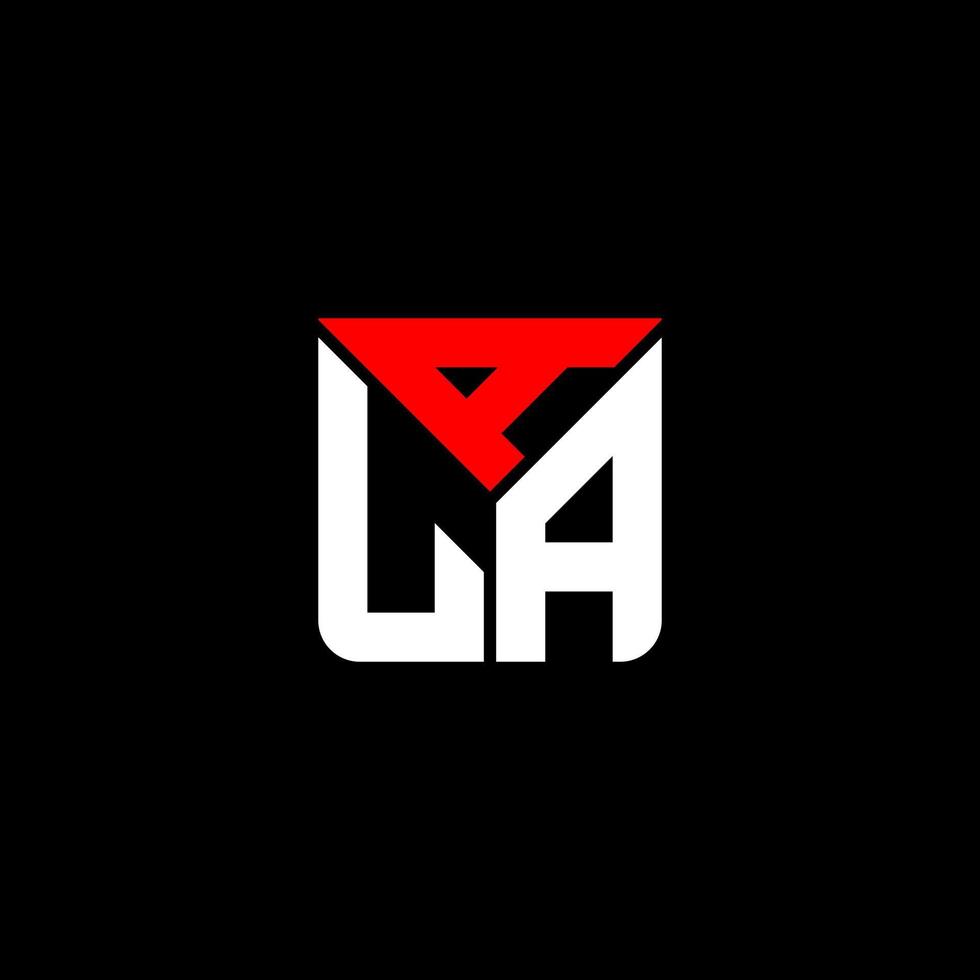 ala letter logo design criativo com gráfico vetorial, ala logotipo simples e moderno. vetor