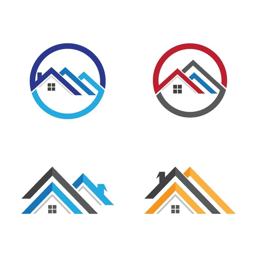 imagens do logotipo da casa vetor
