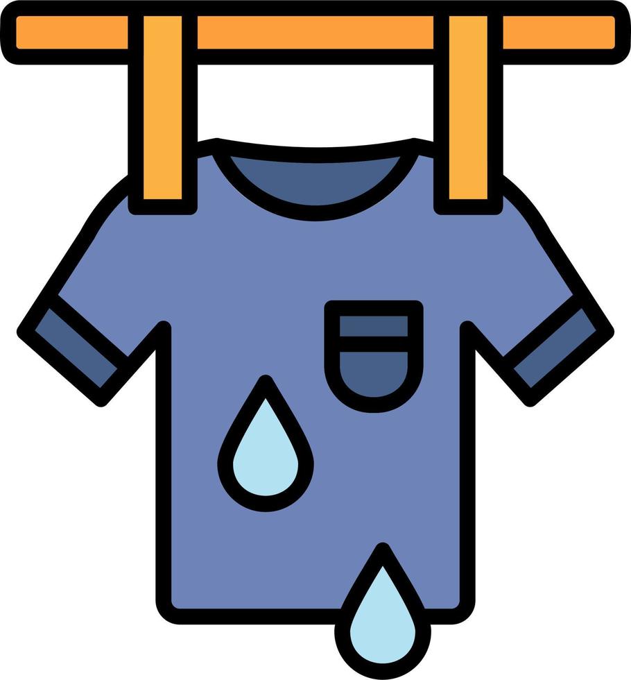 ícone de vetor de secagem