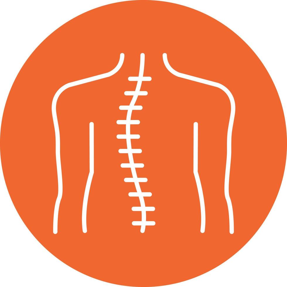 osteoterapia vetor ícone