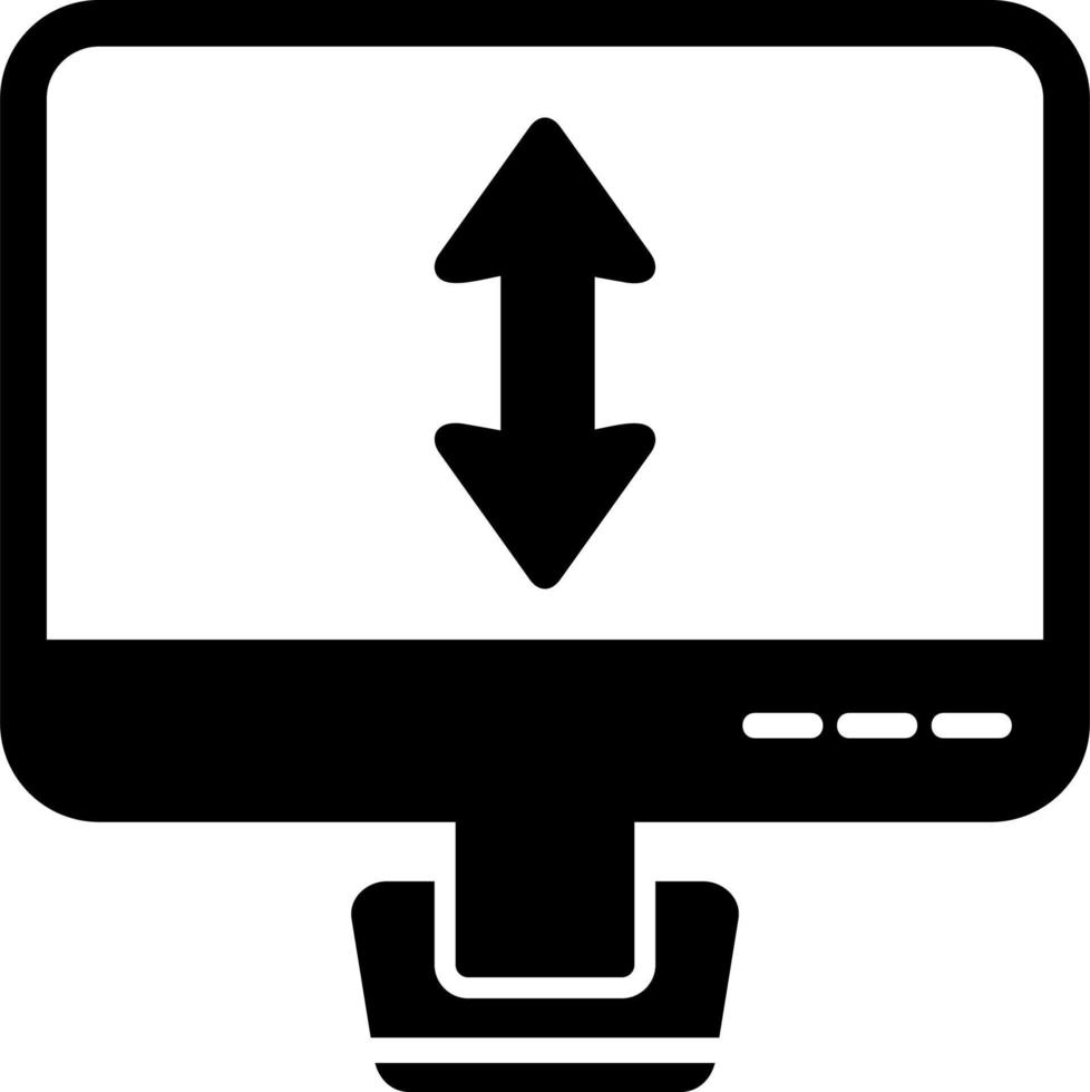 ícone de vetor de rolagem