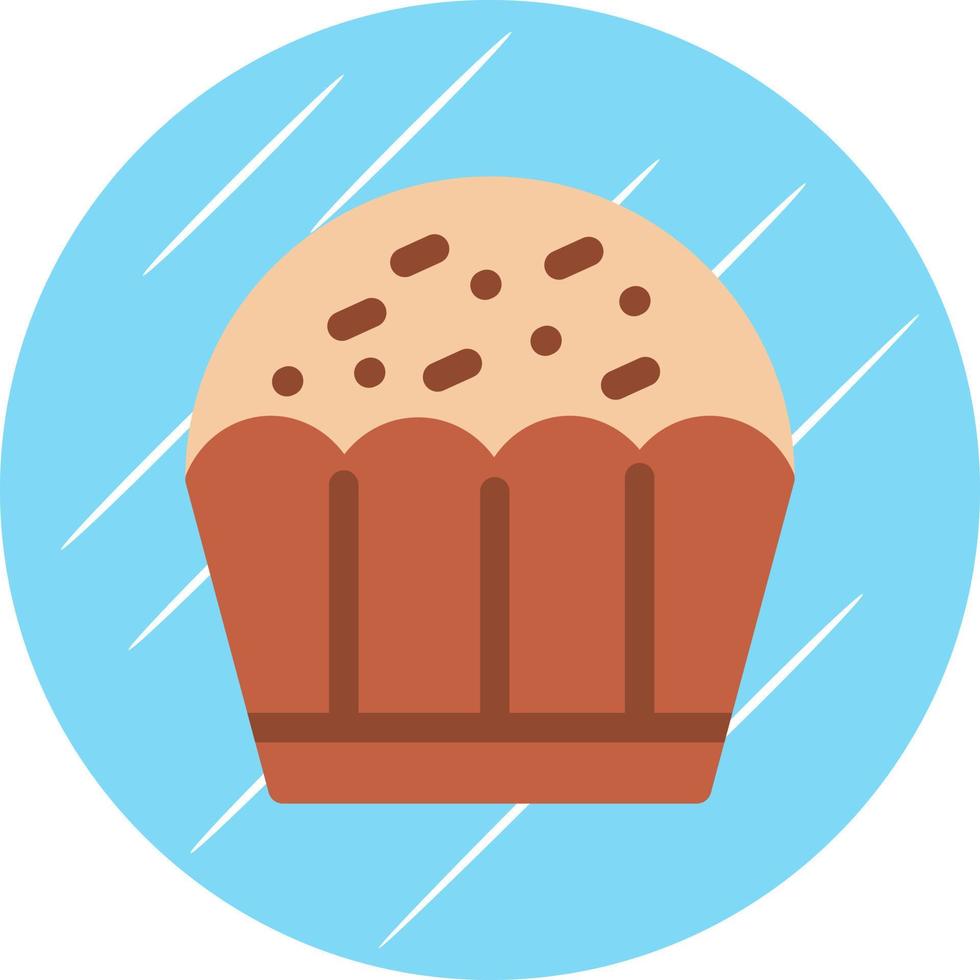 design de ícone de vetor de cupcake