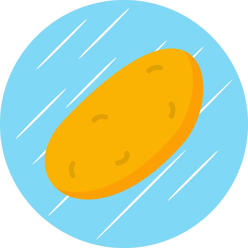 design de ícone de vetor de batata