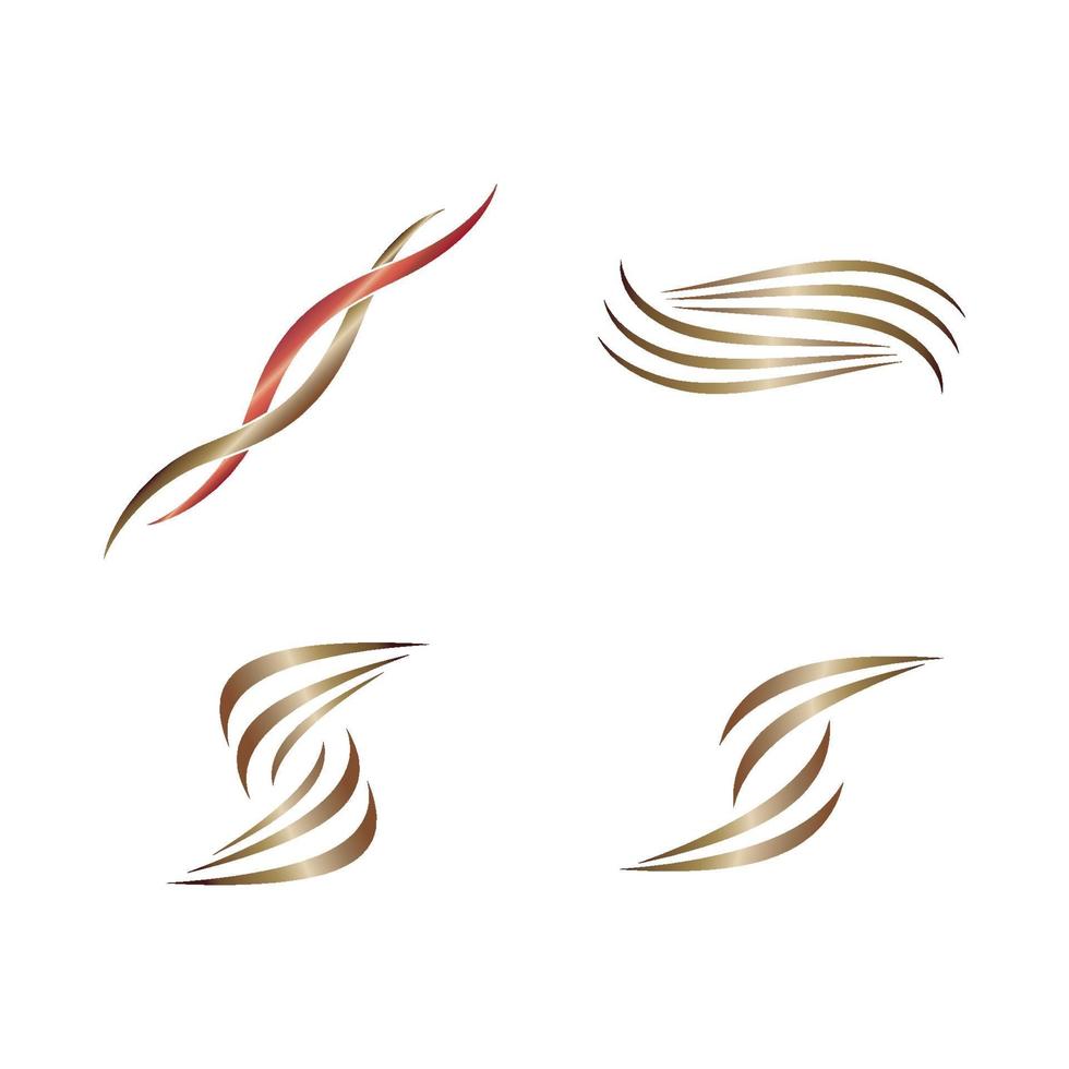 ilustração de imagens de logotipo de cabelo vetor