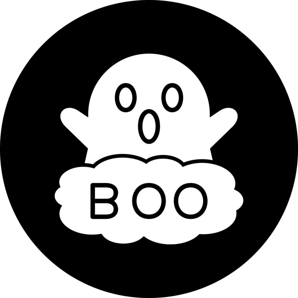 ícone de vetor boo