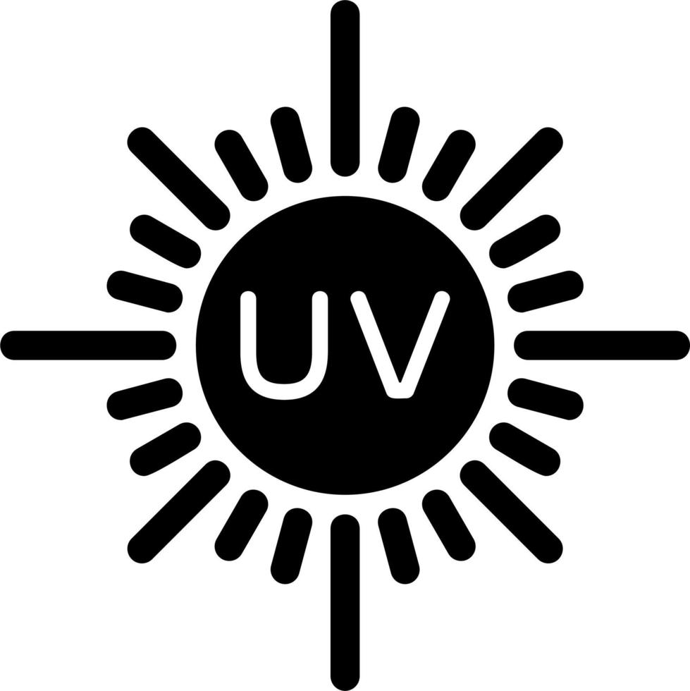 ultravioleta vetor ícone