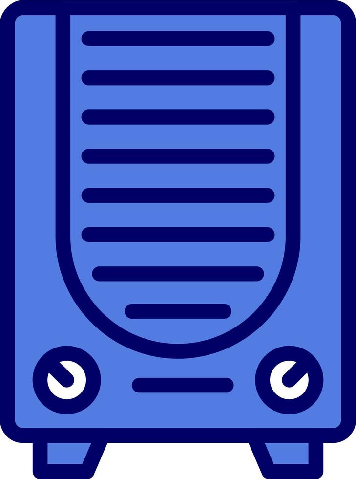 ícone de vetor de aquecedor a gás