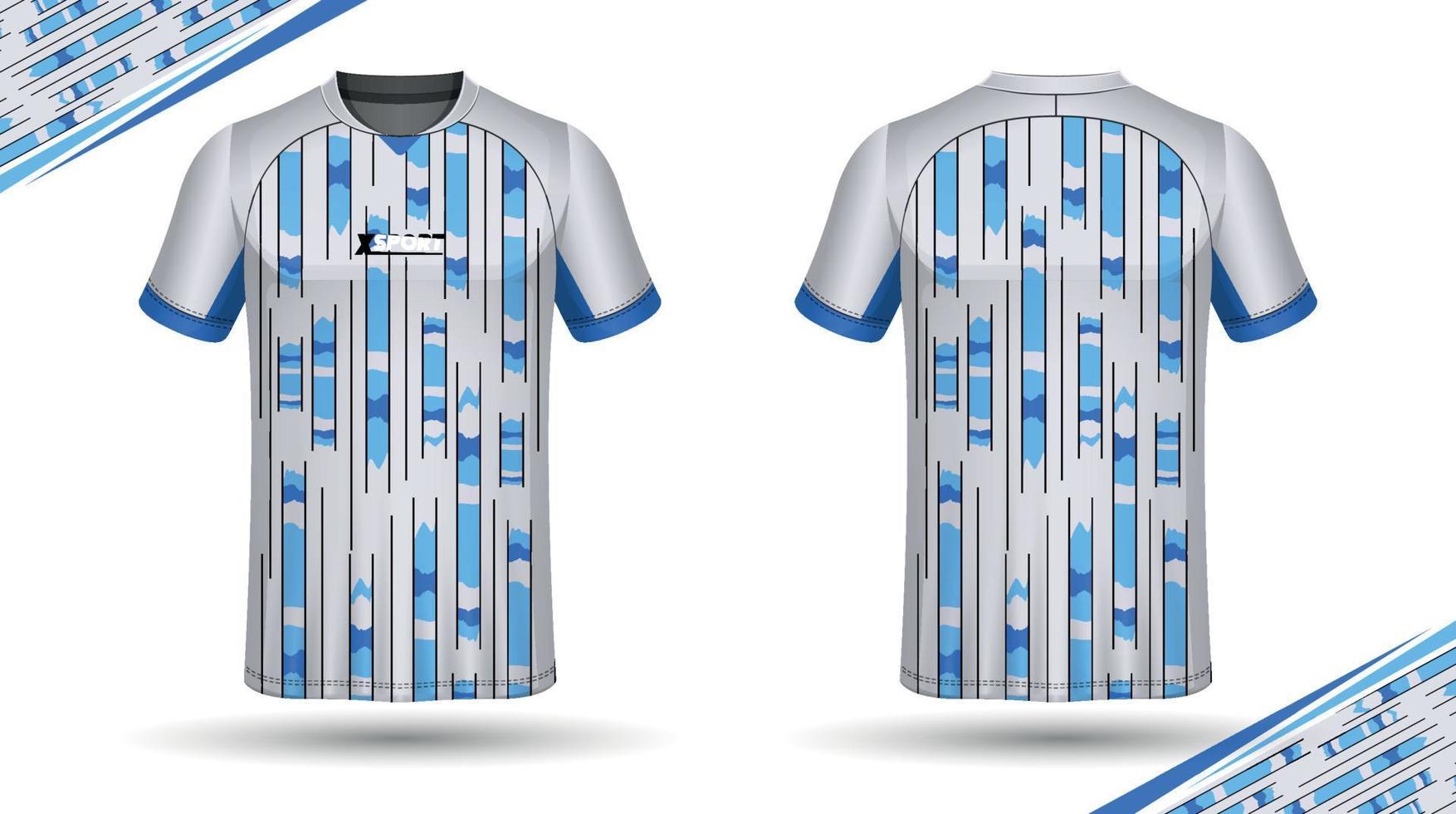 design de camisa de futebol para sublimação, design de camiseta esportiva vetor