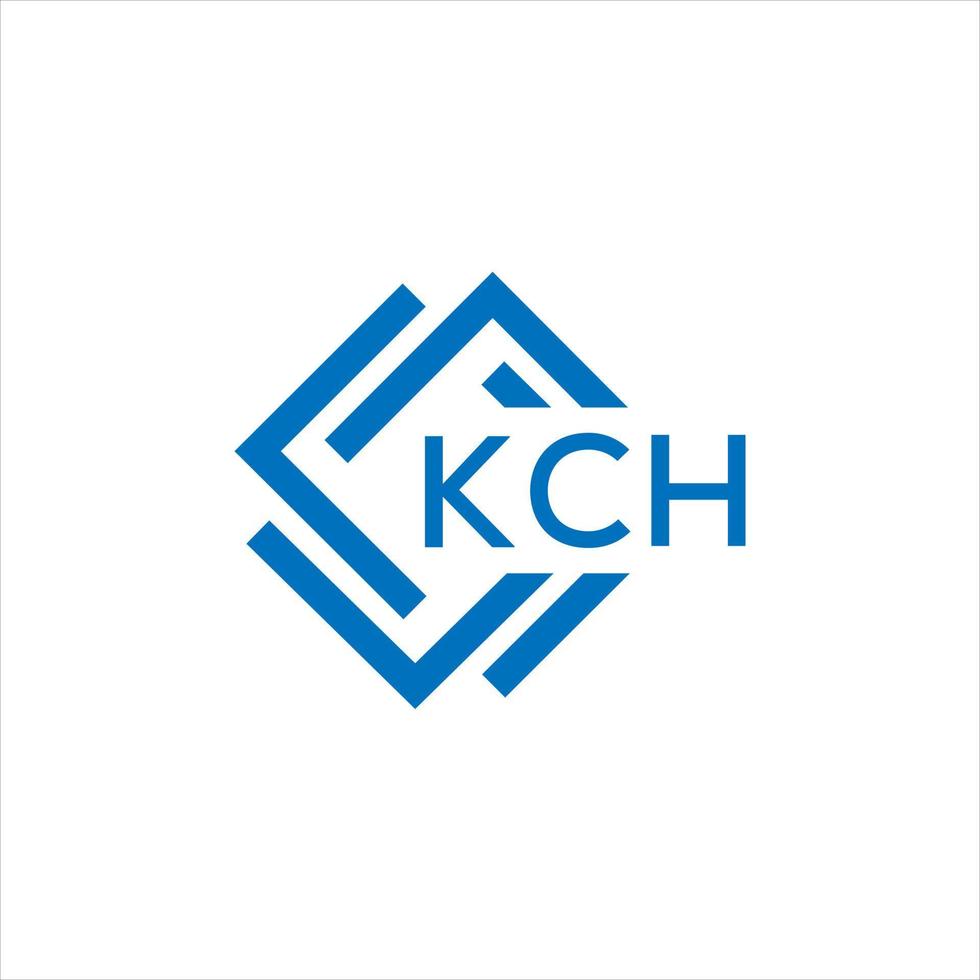 kch carta logotipo Projeto em branco fundo. kch criativo círculo carta logotipo conceito. kch carta Projeto. vetor