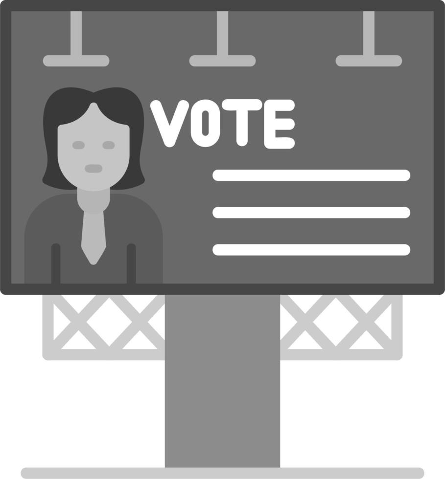 ícone de vetor de campanha