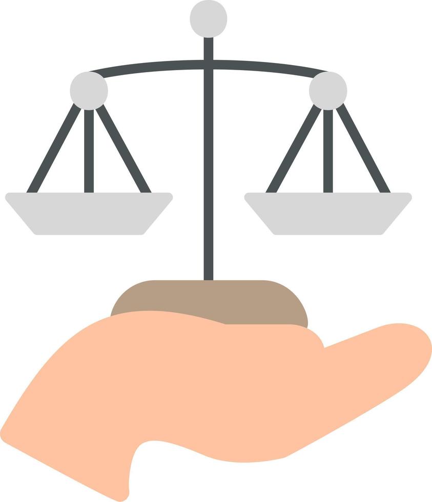 ícone de vetor de lei