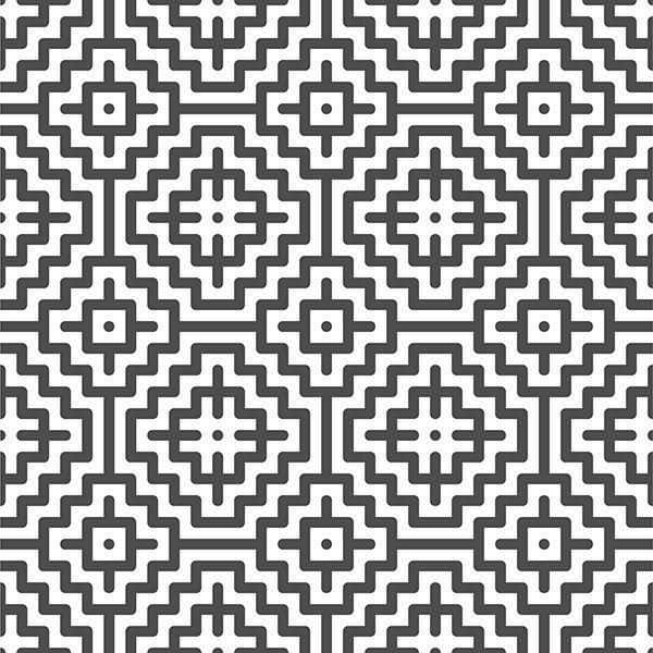 padrão abstrato de formas em zigue-zague quadradas sem emenda. padrão geométrico abstrato para vários fins de design. vetor