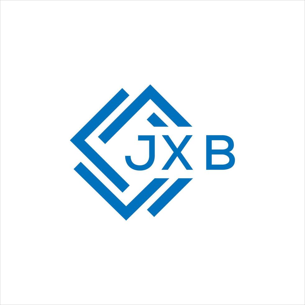 jxb carta logotipo Projeto em branco fundo. jxb criativo círculo carta logotipo conceito. jxb carta Projeto. vetor