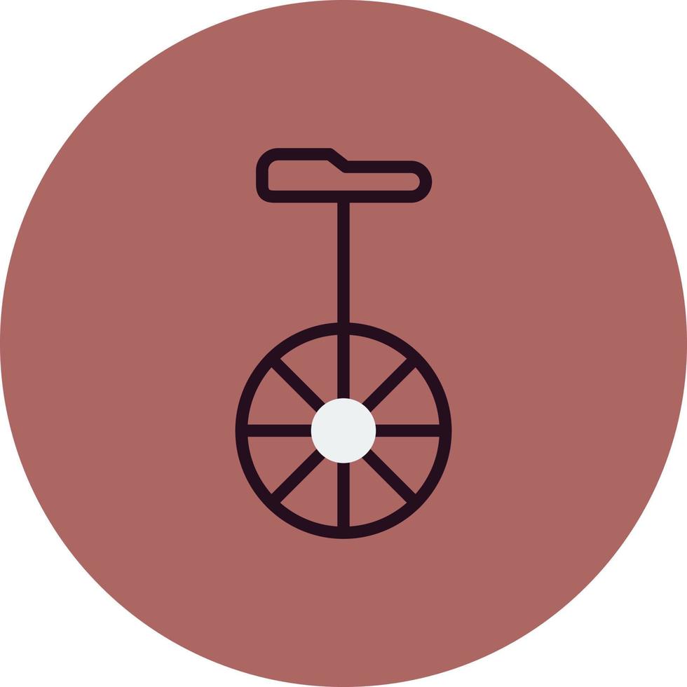 monociclo vetor ícone