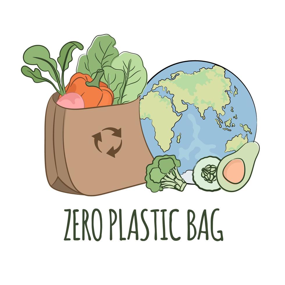 reciclando usar global ecológico problema vetor ilustração