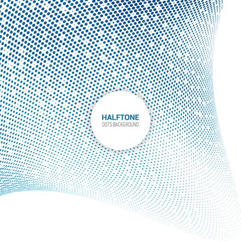 Fundo de pontos de meio-tom vetor