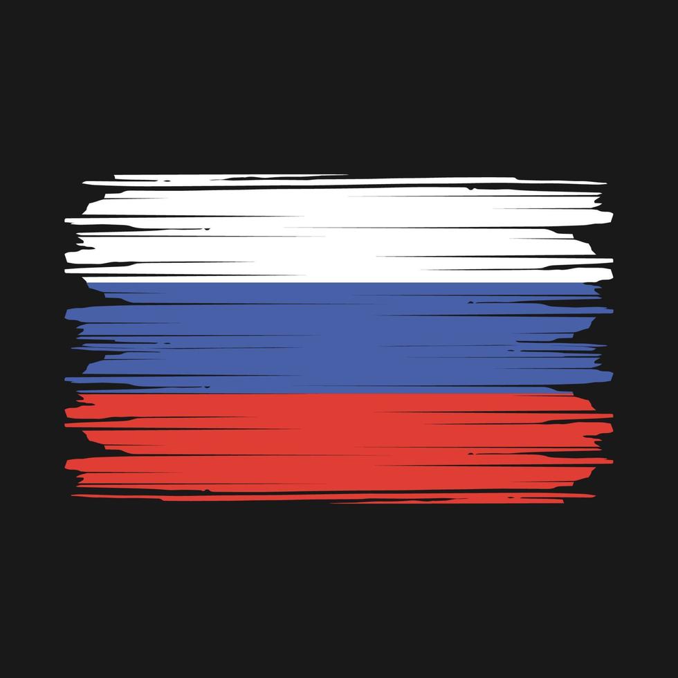 vetor bandeira da rússia