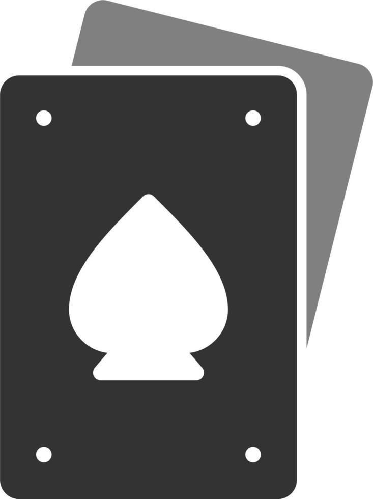 ícone de vetor de cartas de baralho