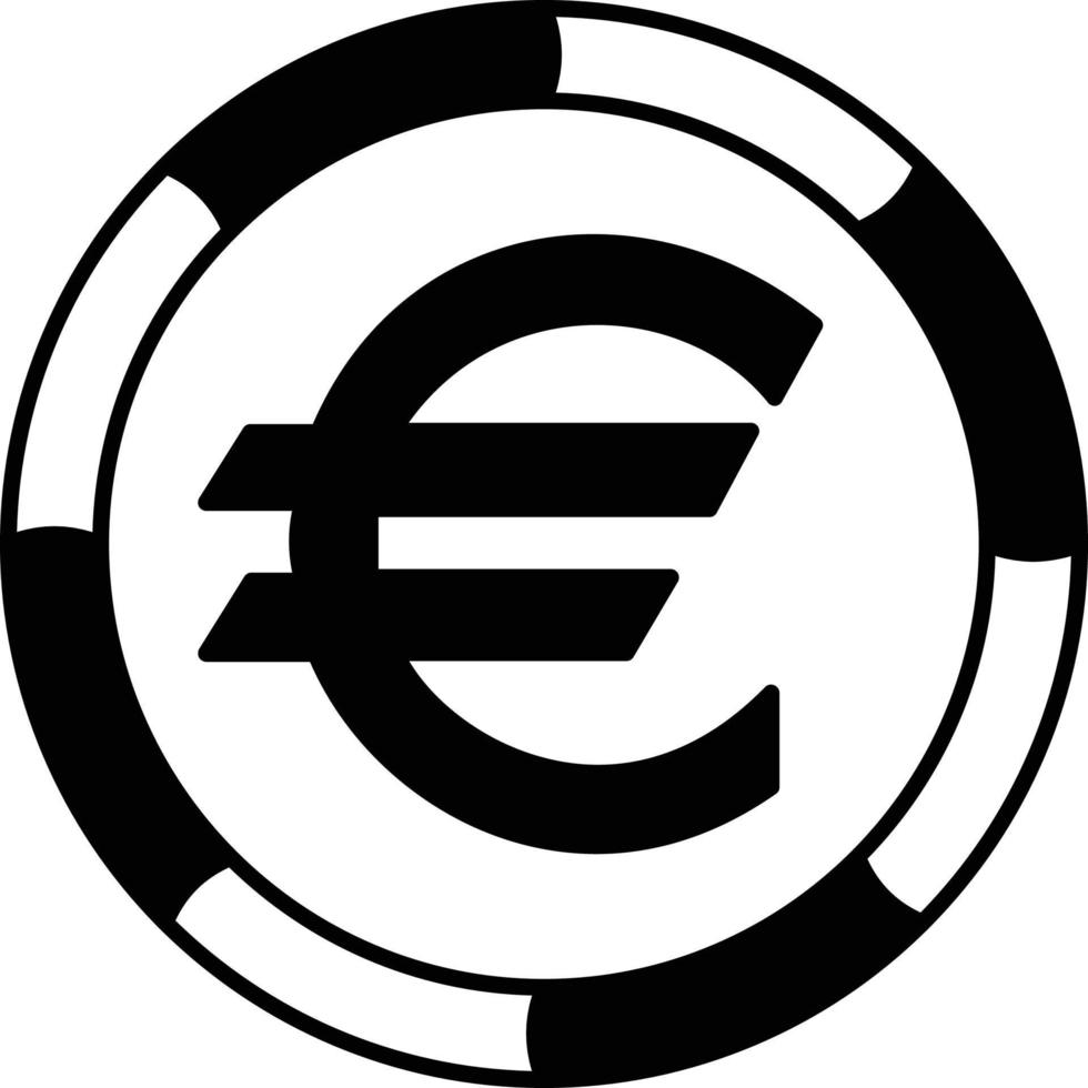 euro que pode facilmente editar ou modificar vetor