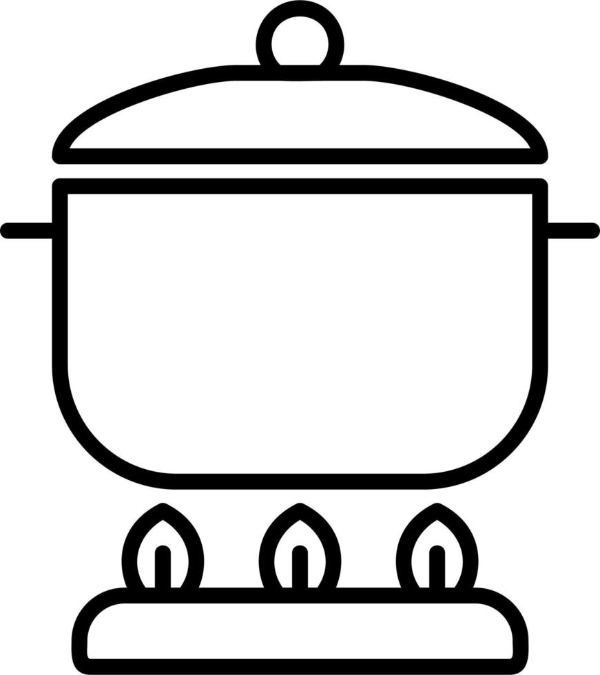 ícone de vetor de culinária