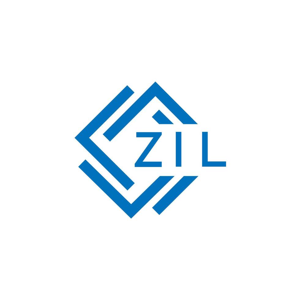 zil tecnologia carta logotipo Projeto em branco fundo. zil criativo iniciais tecnologia carta logotipo conceito. zil tecnologia carta Projeto. vetor